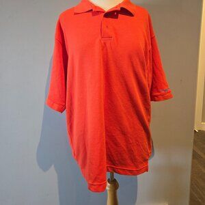Top Flite Men’s Performance Golf Polo | Size Large | Red